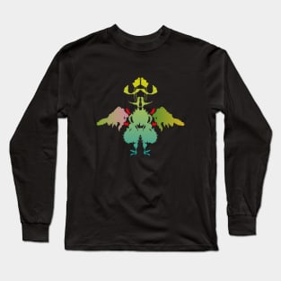 Rorschach Chicken Long Sleeve T-Shirt